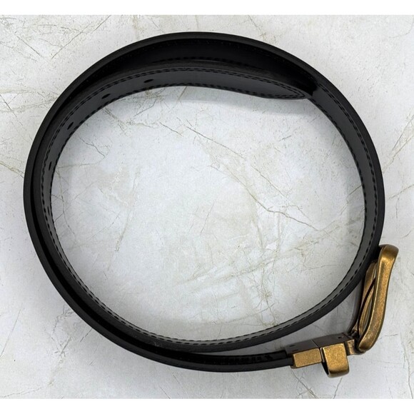 Daniel Cremieux Reversible Leather Belt Tan/Black Double Stitched Size 32/80 EUC - Picture 9 of 14